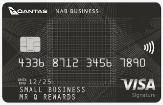 The NAB Qantas Business Signature Card